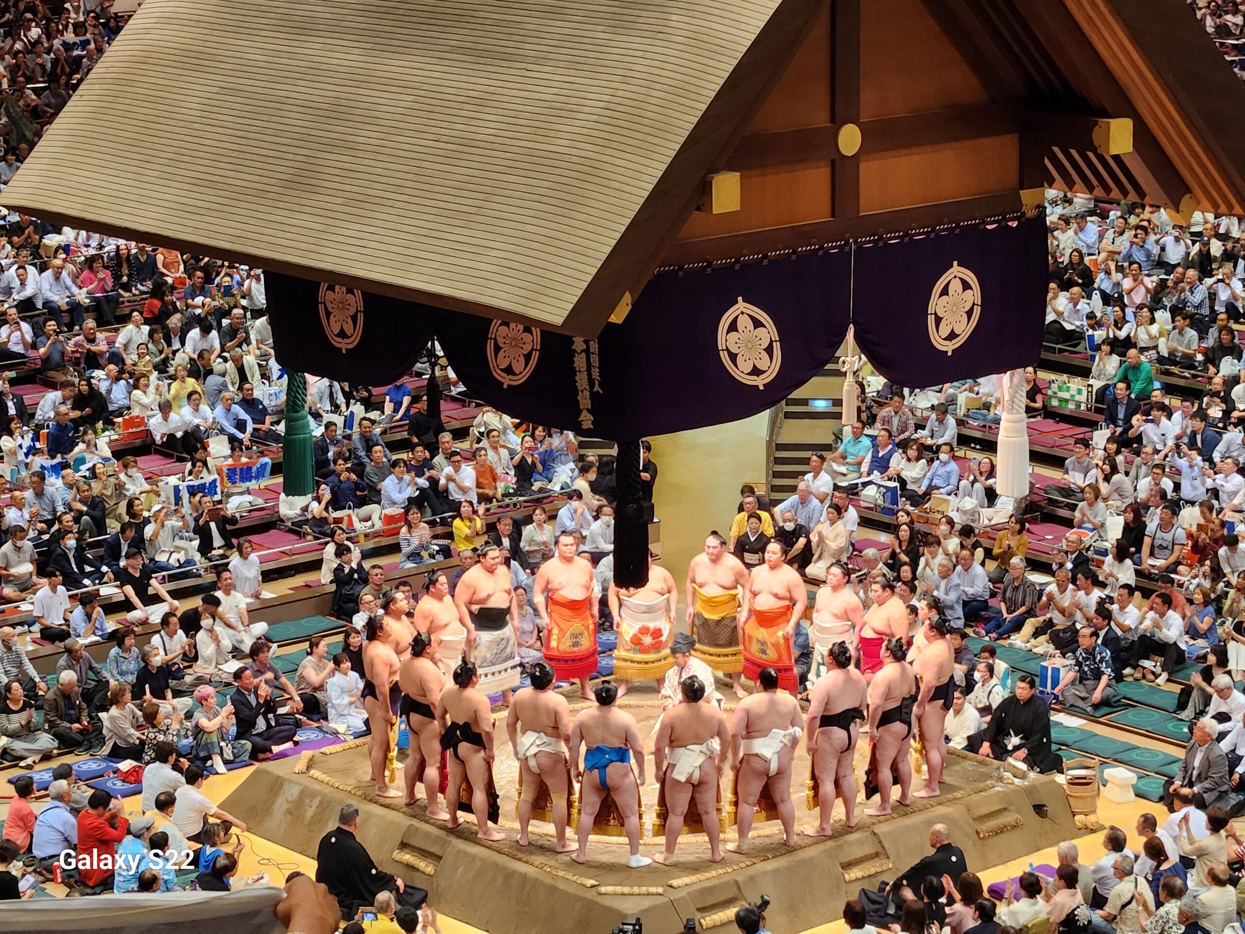 Grand Sumo Tournament at Ryogoku Kokugikan