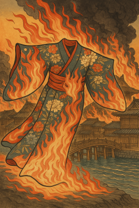 振袖火事 浮世絵イメージ2