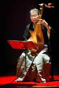 薩摩琵琶奏者 古澤史水